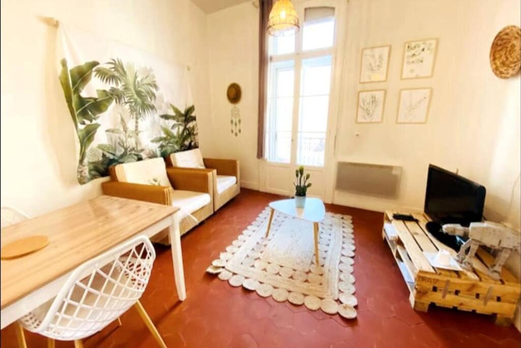 Appartement Boheme Proche Gare & Centre-Ville Perpiñán Exterior foto