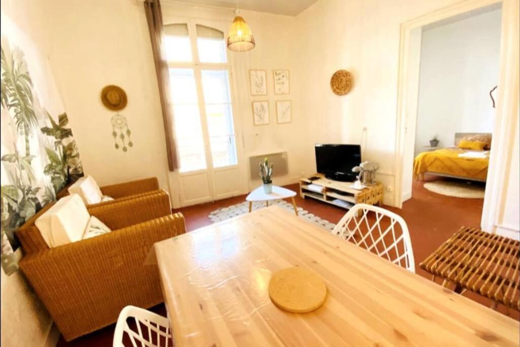 Appartement Boheme Proche Gare & Centre-Ville Perpiñán Exterior foto