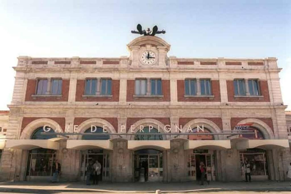 Appartement Boheme Proche Gare & Centre-Ville Perpiñán Exterior foto